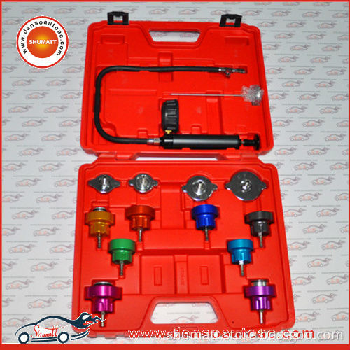 14pc Cooling system Universal Radiator Pressure Tester Kit